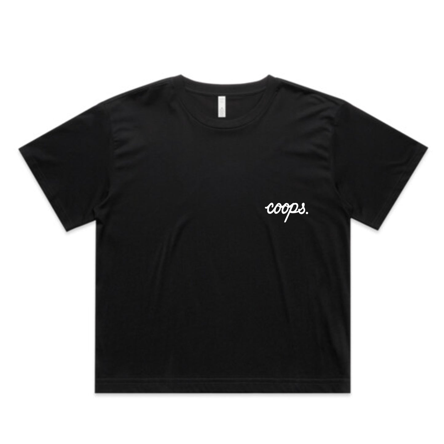 Womens Long Crop Tee
