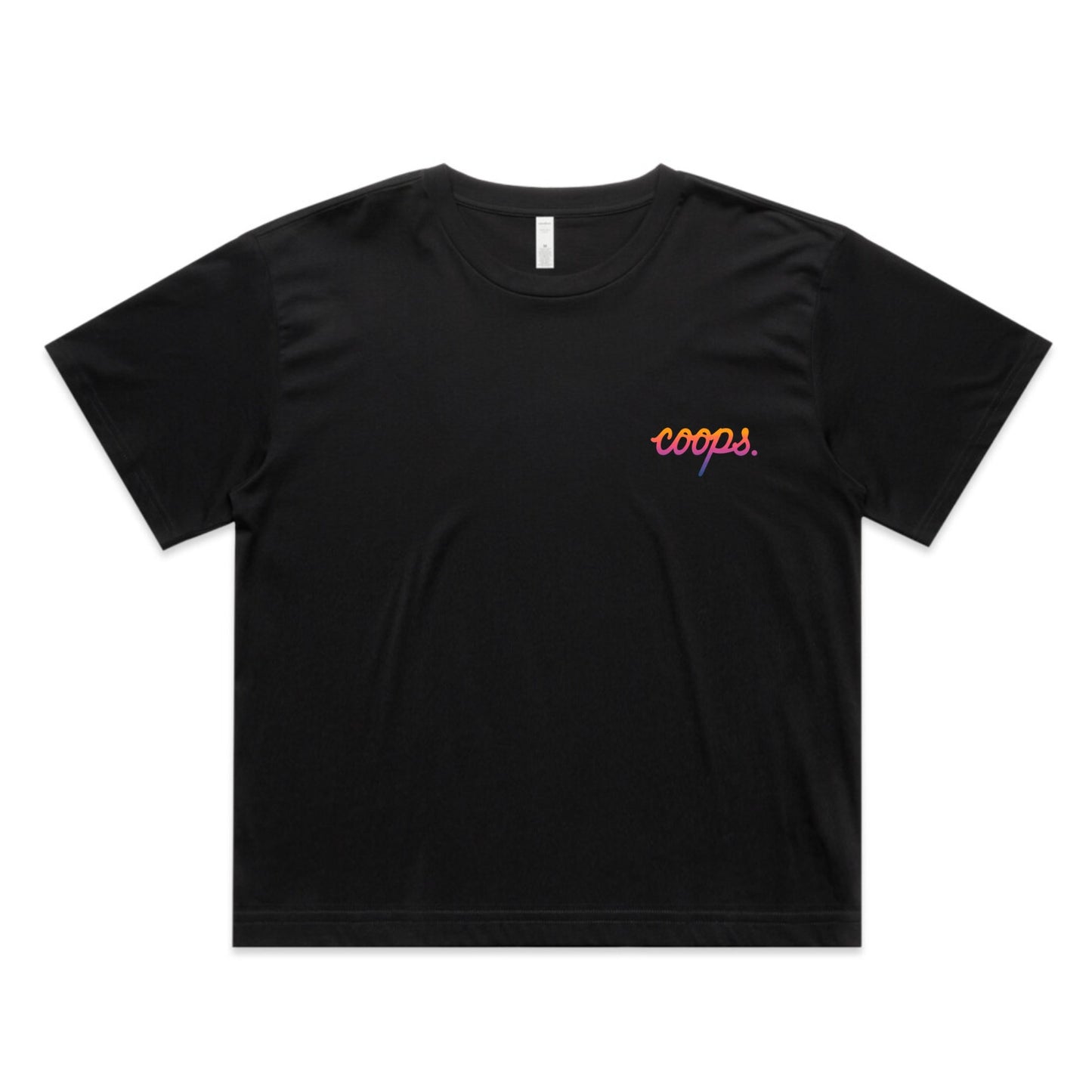 Womens Long Crop Tee