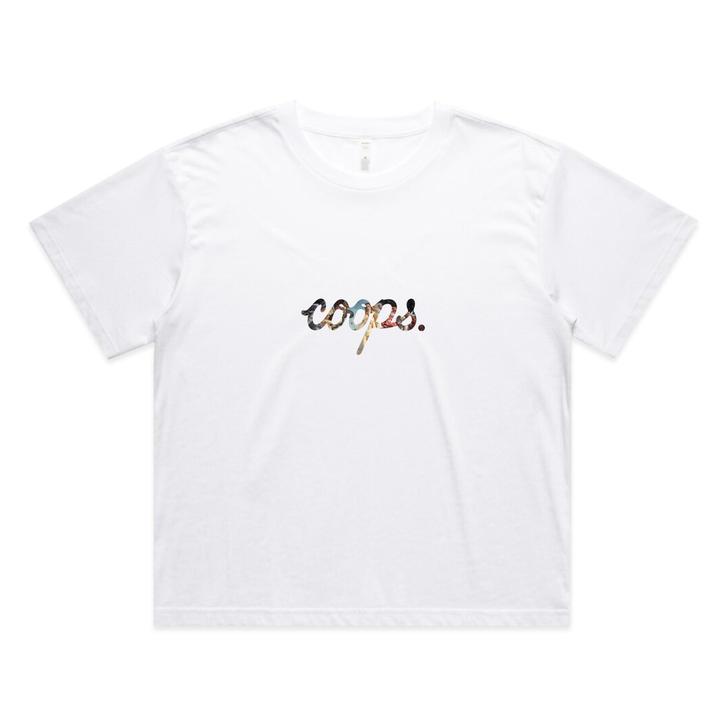Womens Long Crop Tee