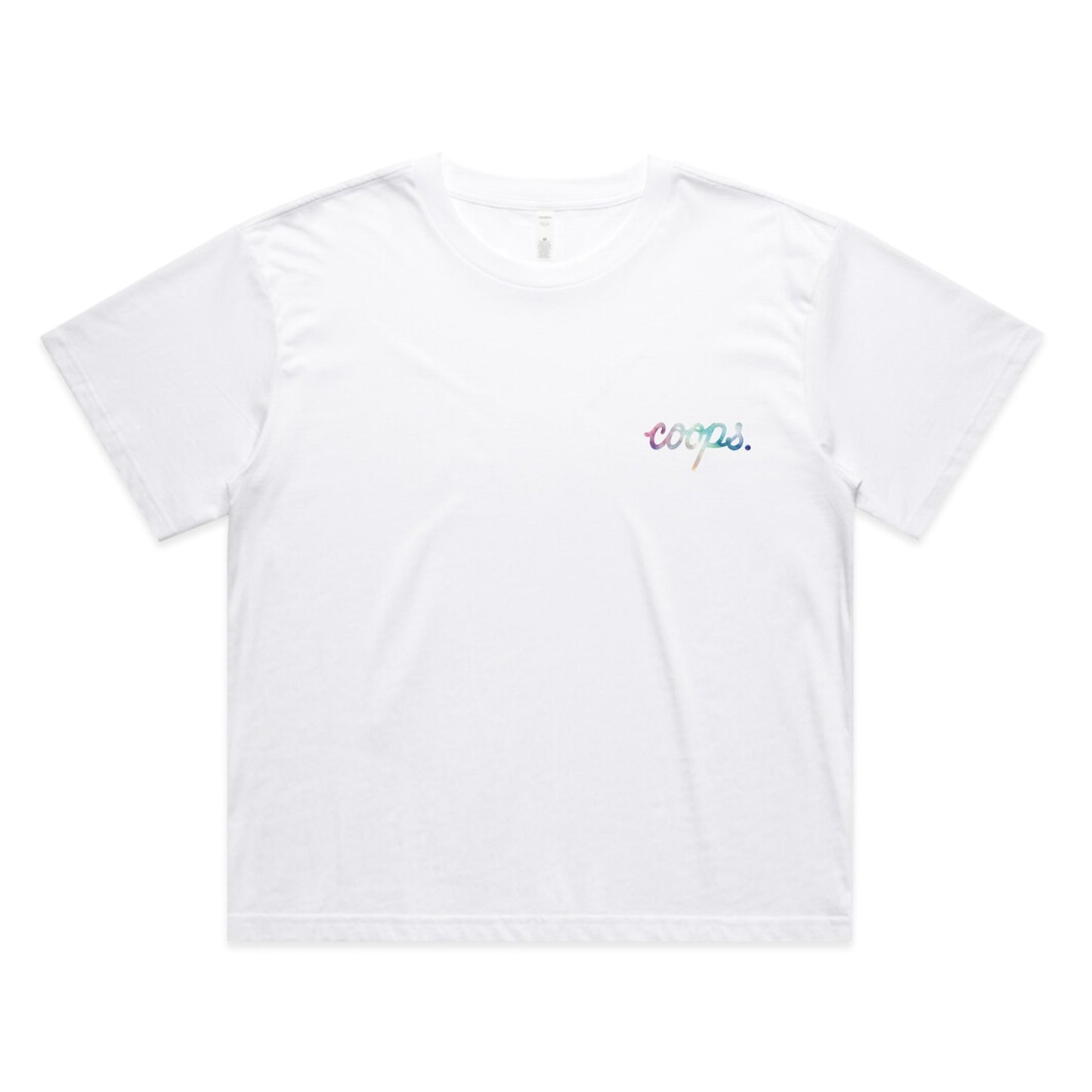 Womens Long Crop Tee