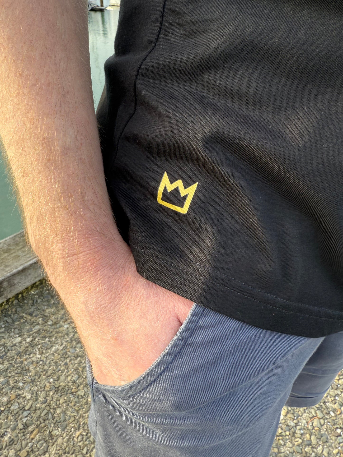 Mens Metallic Tee