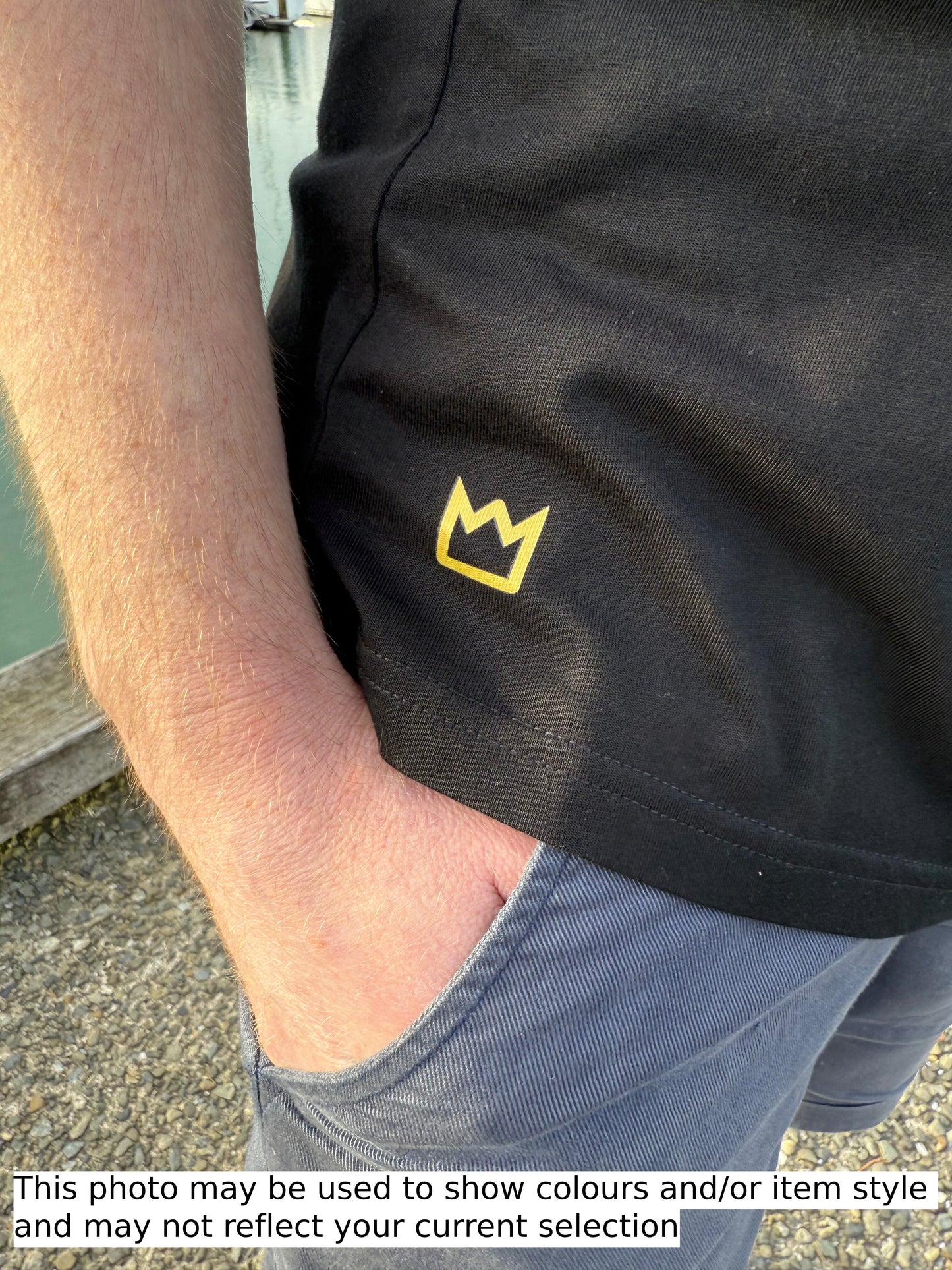 Mens Metallic Tee