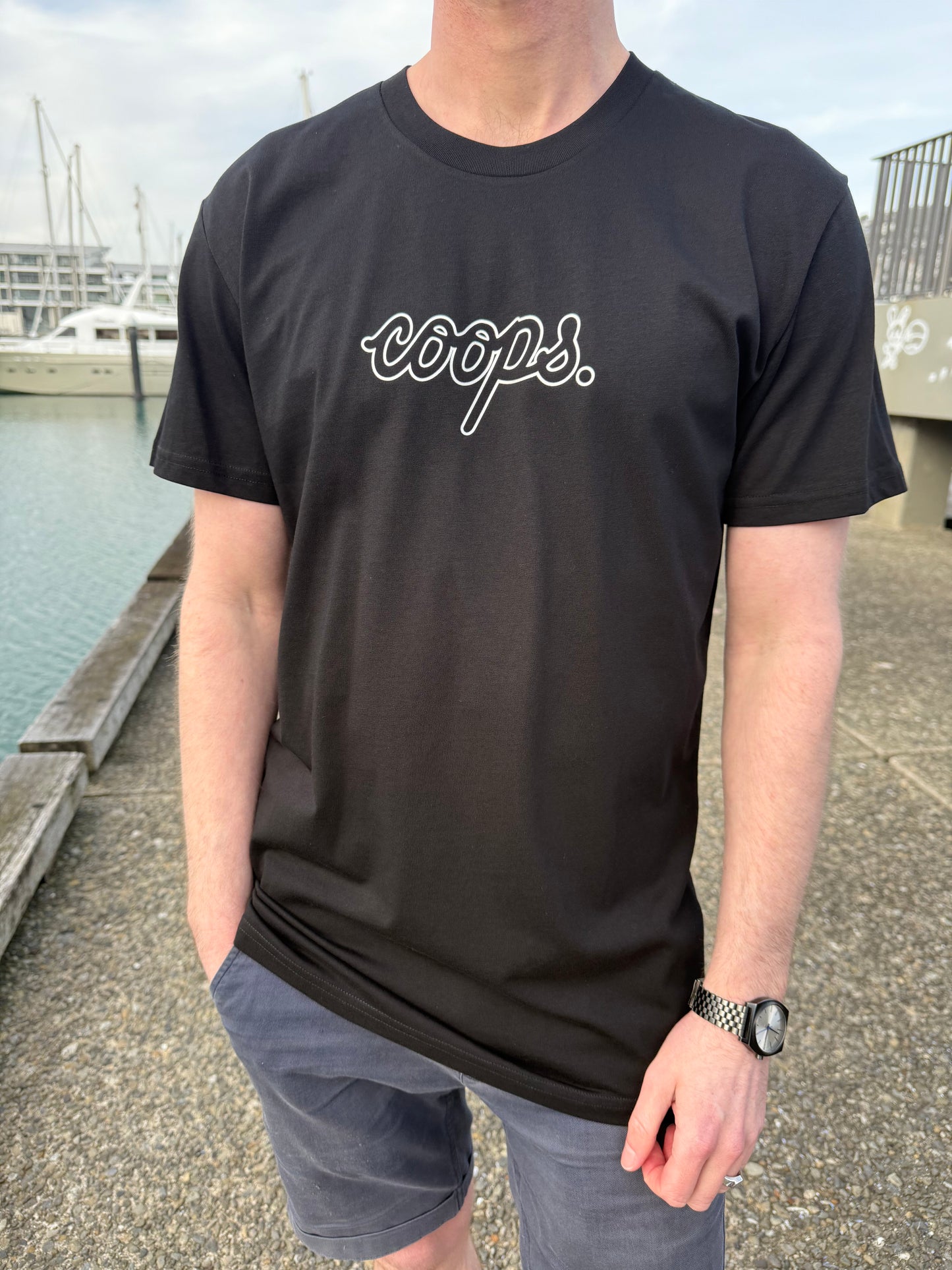 Mens Metallic Tee