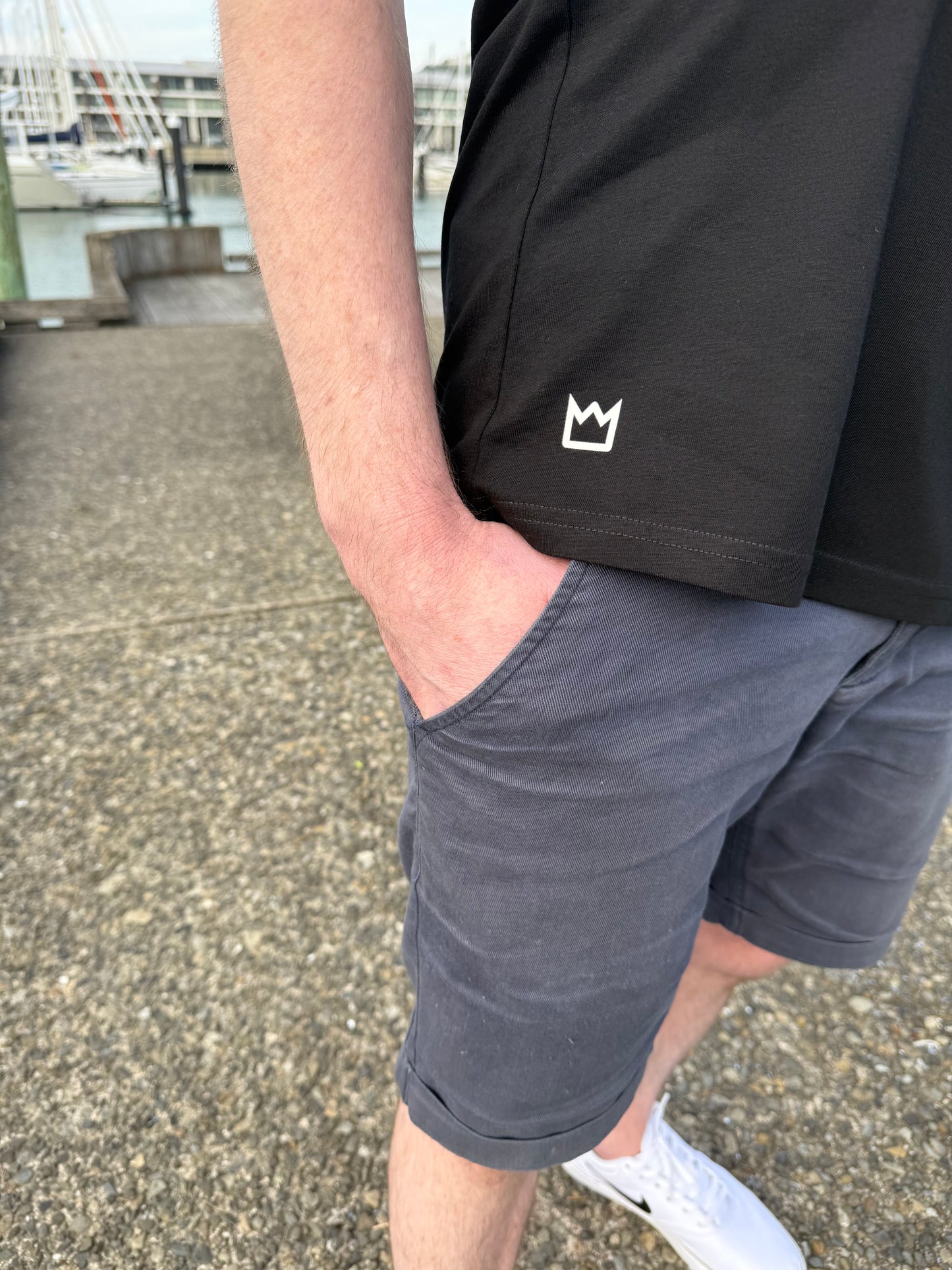 Mens Metallic Tee