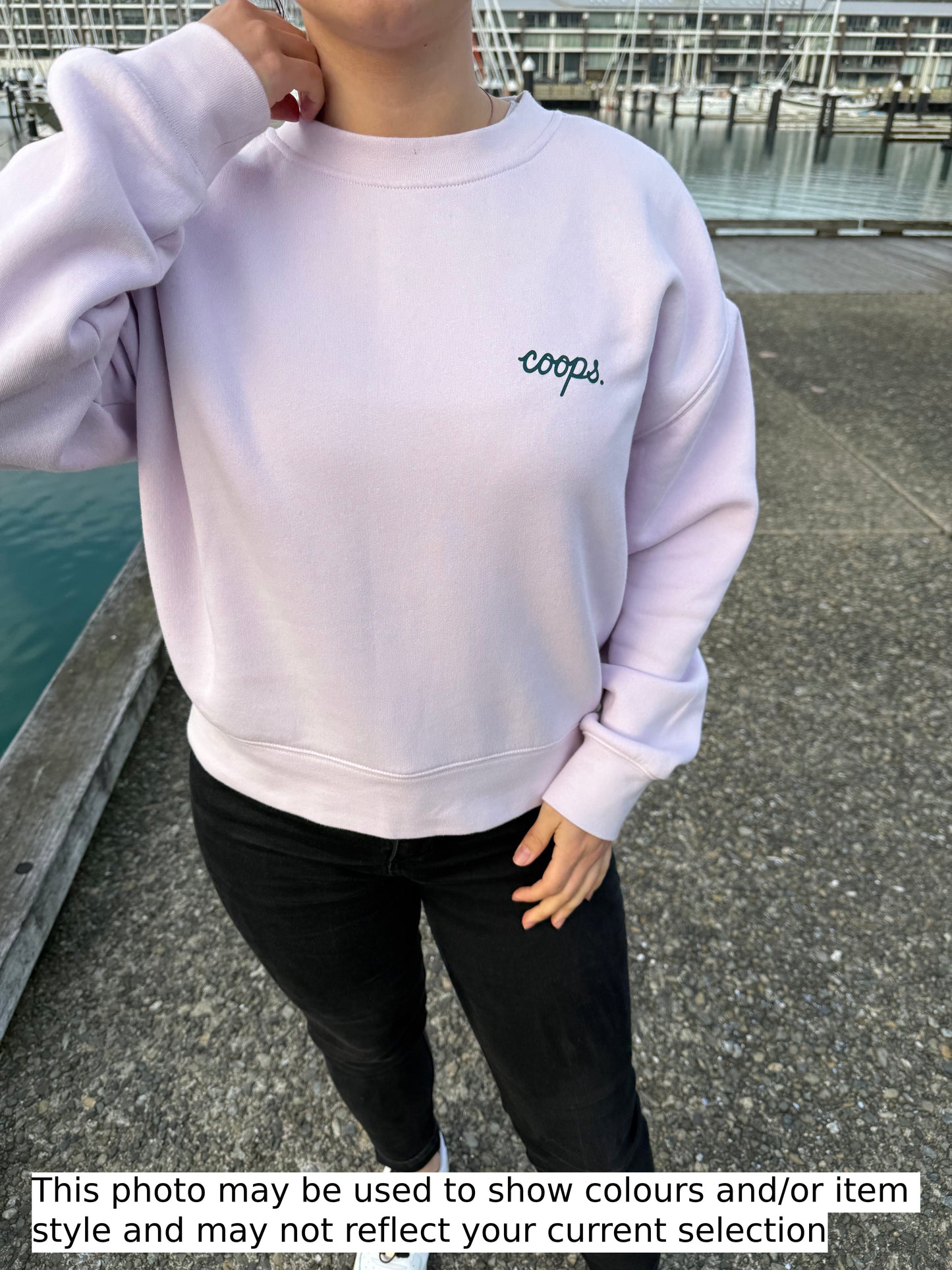 Womens Long Crop Tee