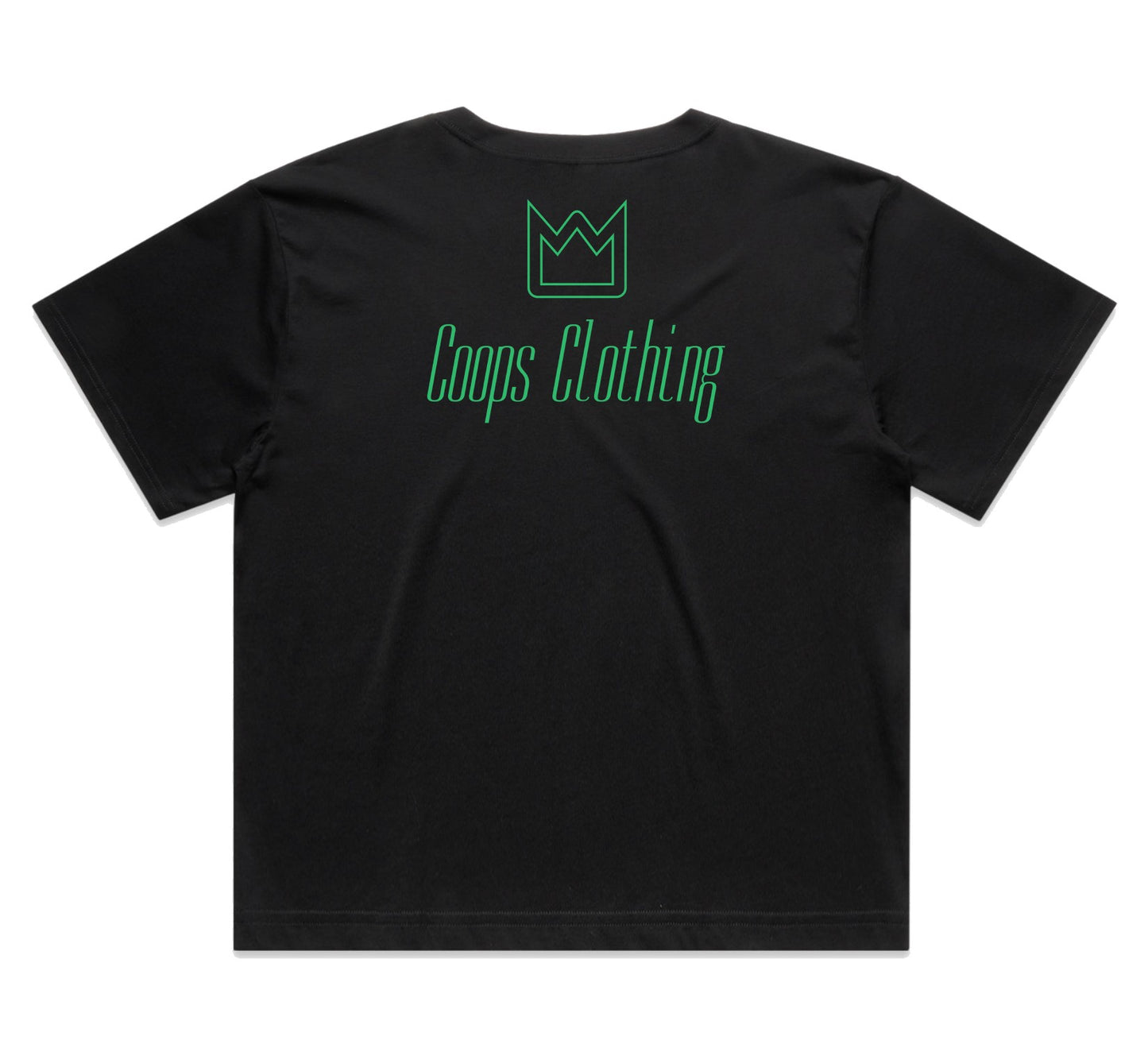 Womens Metallic Long Crop Tee