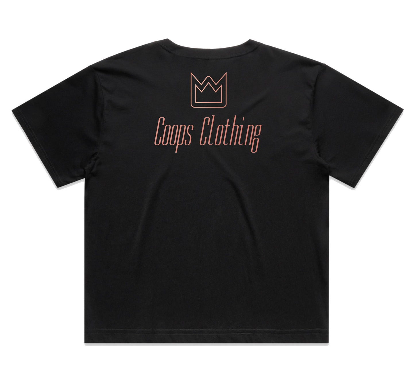 Womens Metallic Long Crop Tee