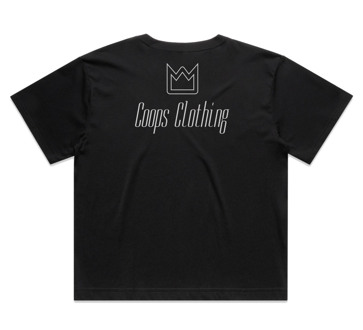 Womens Metallic Long Crop Tee