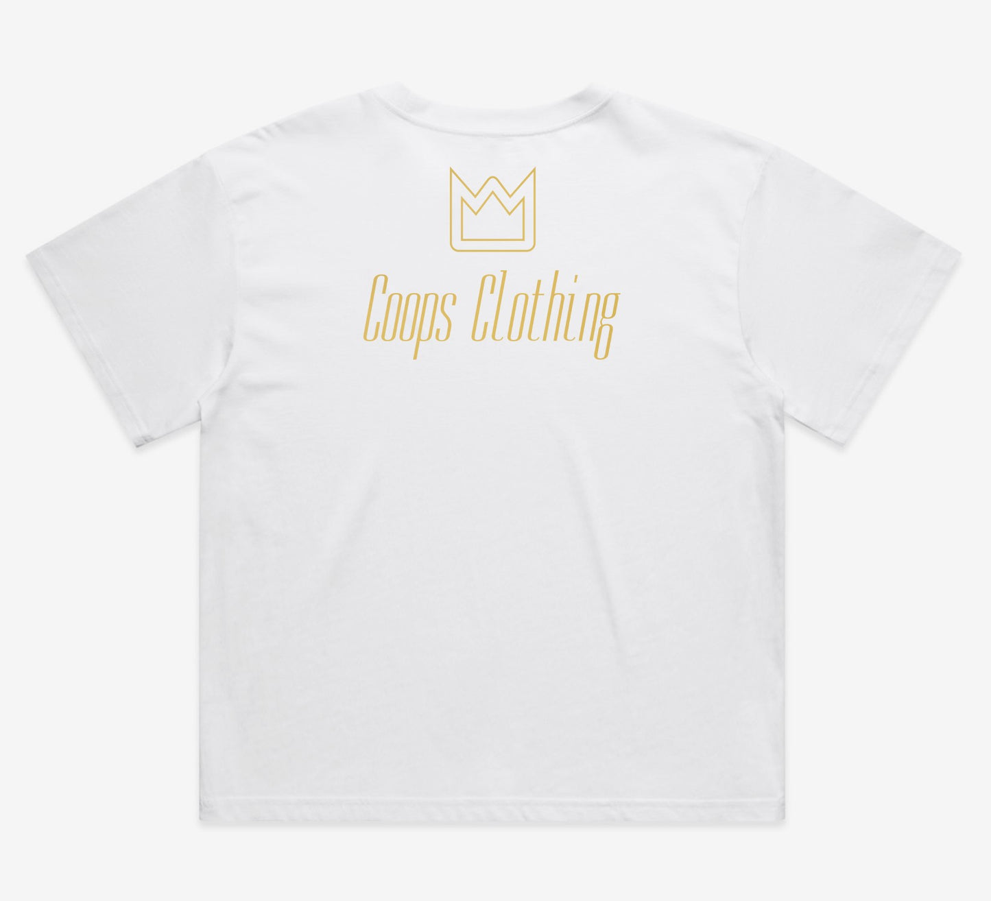Womens Metallic Long Crop Tee