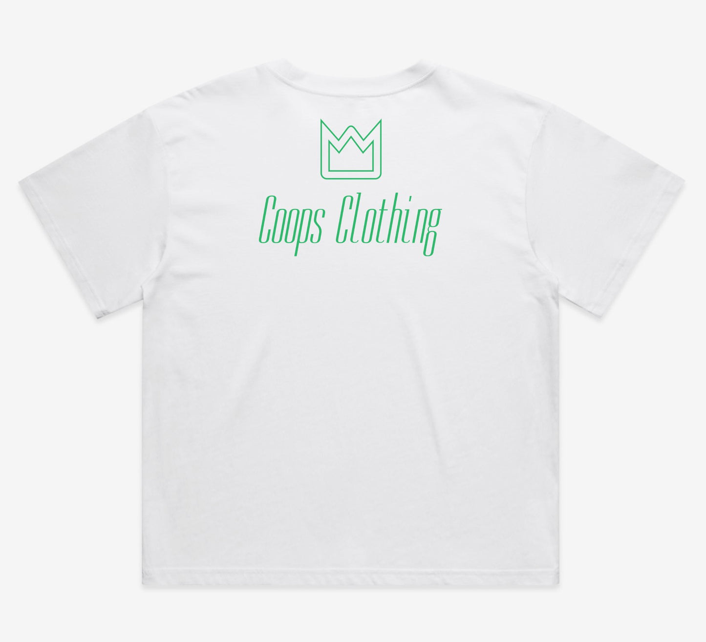 Womens Metallic Long Crop Tee