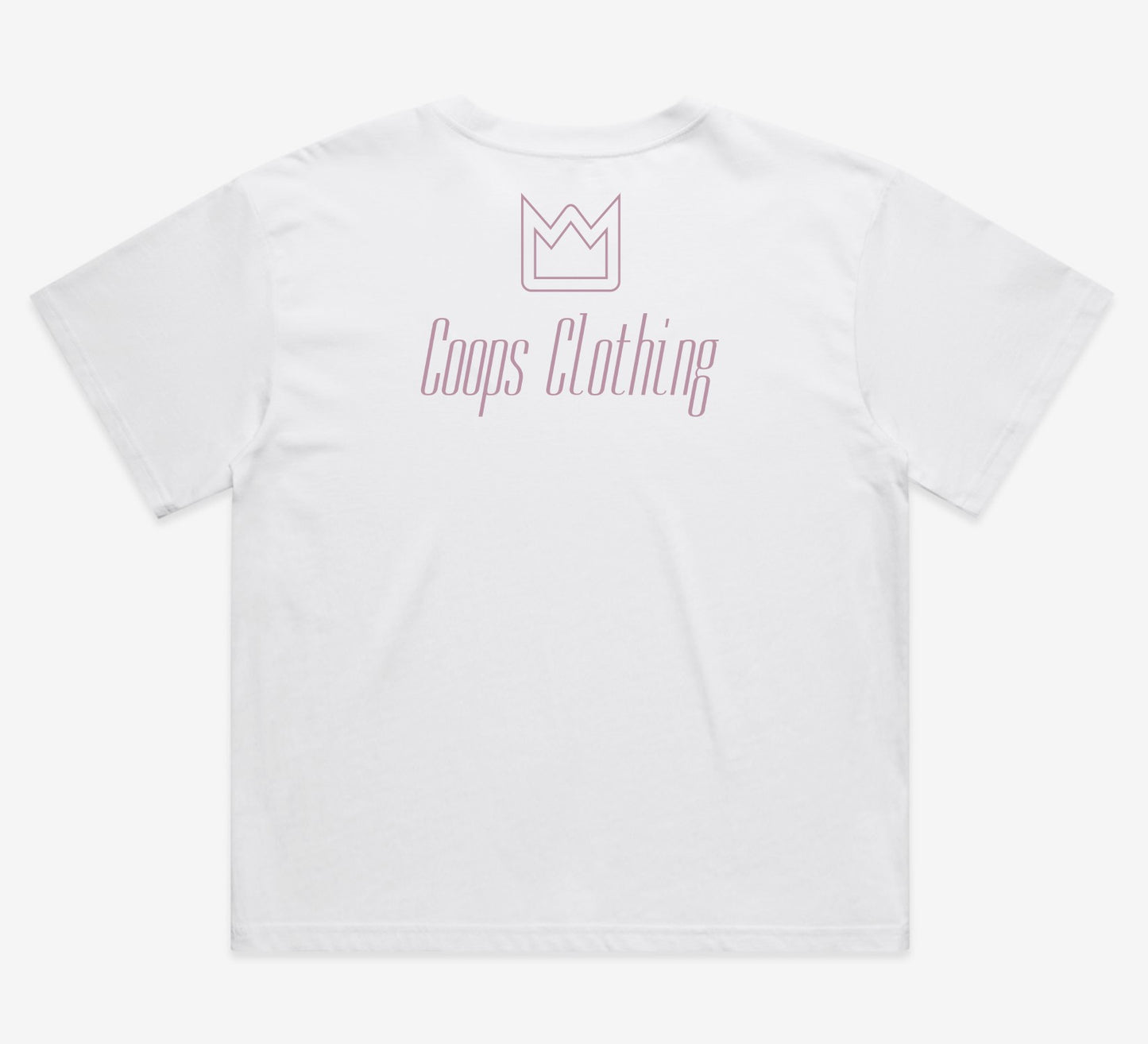 Womens Metallic Long Crop Tee