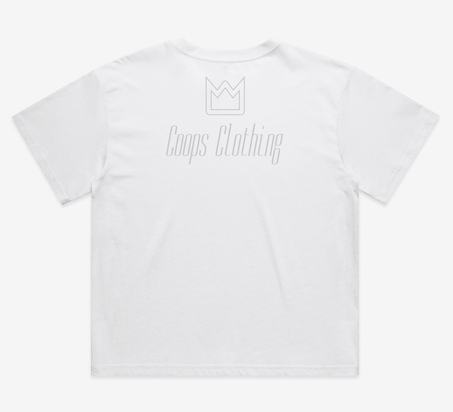 Womens Metallic Long Crop Tee