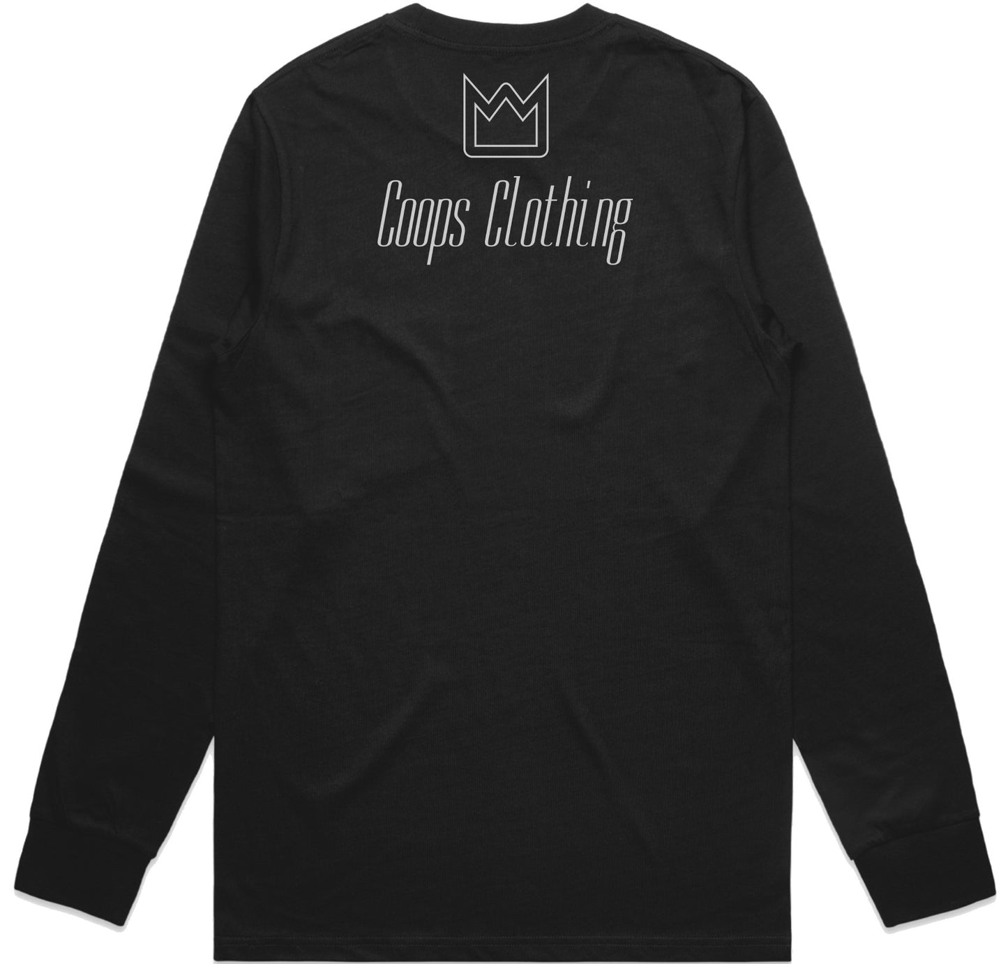 Womens Metallic Long Sleeve Tee