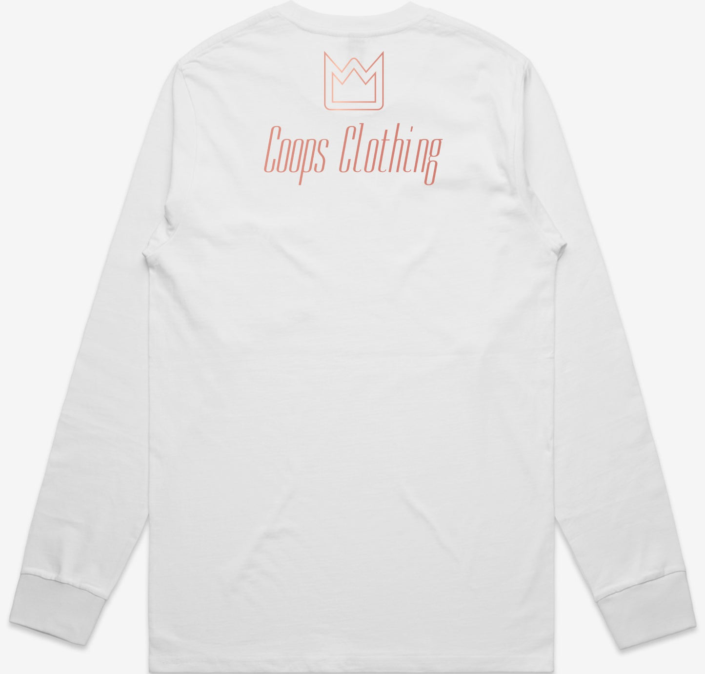 Womens Metallic Long Sleeve Tee