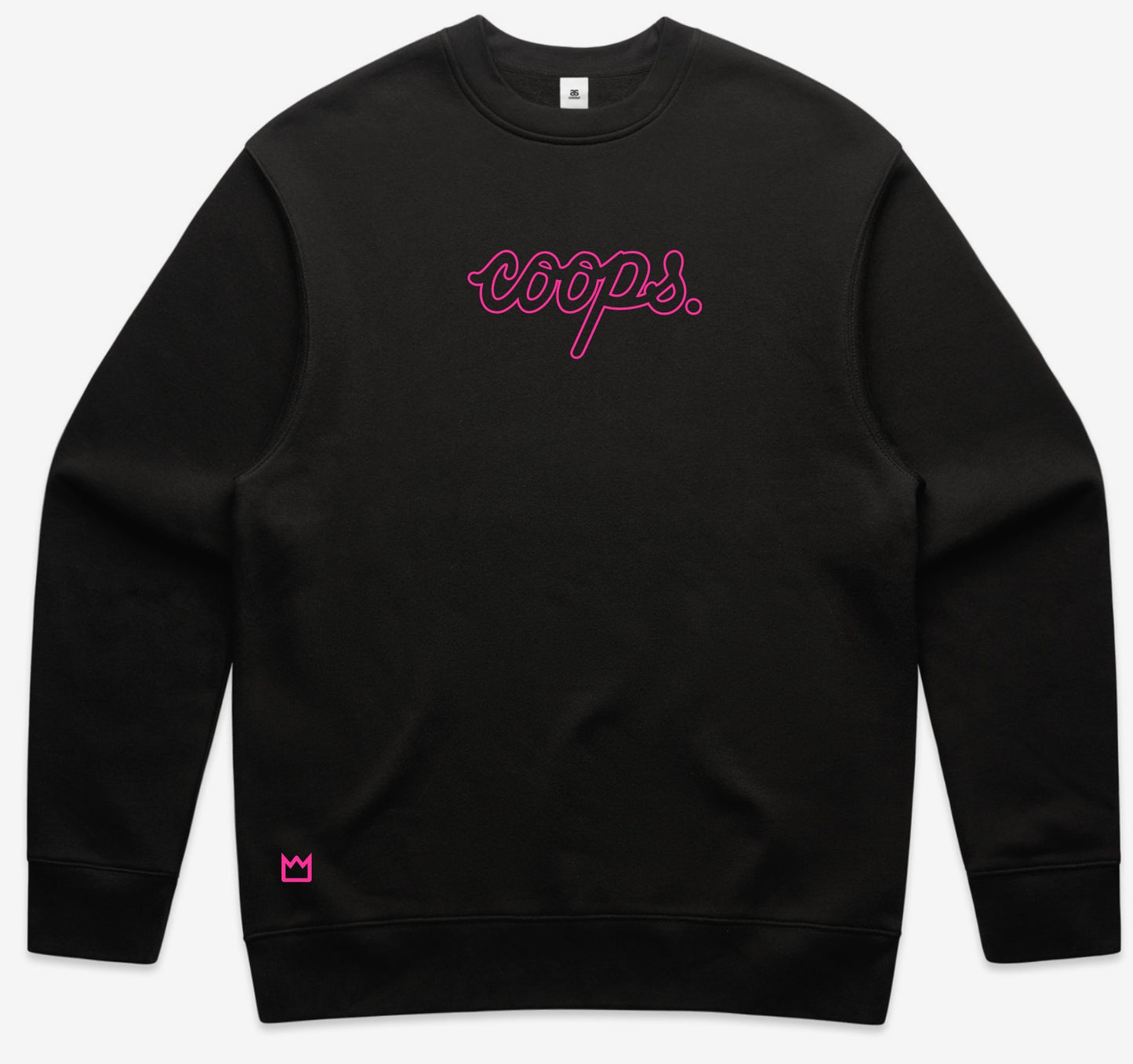 Mens Metallic Crew