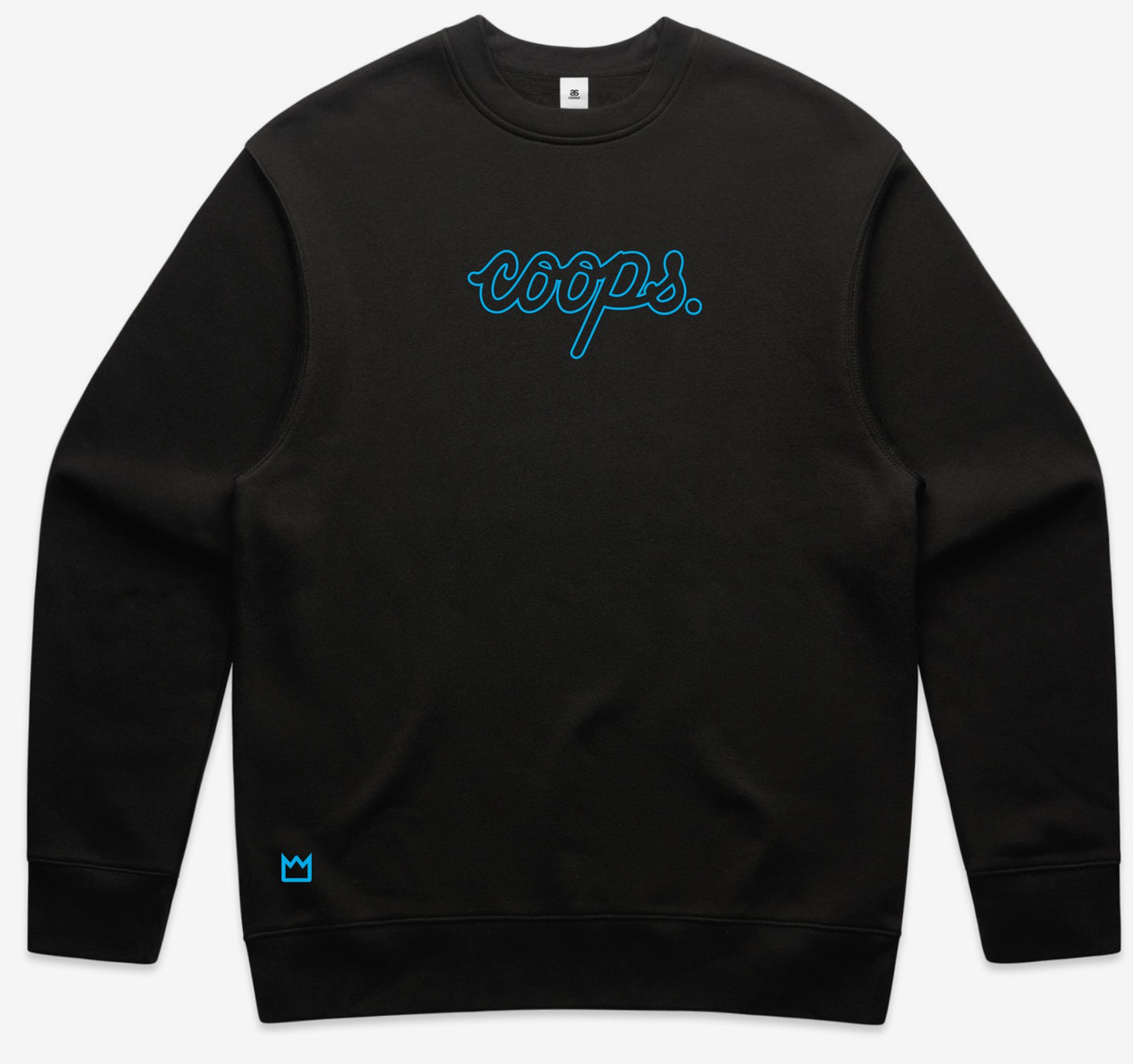 Mens Metallic Crew