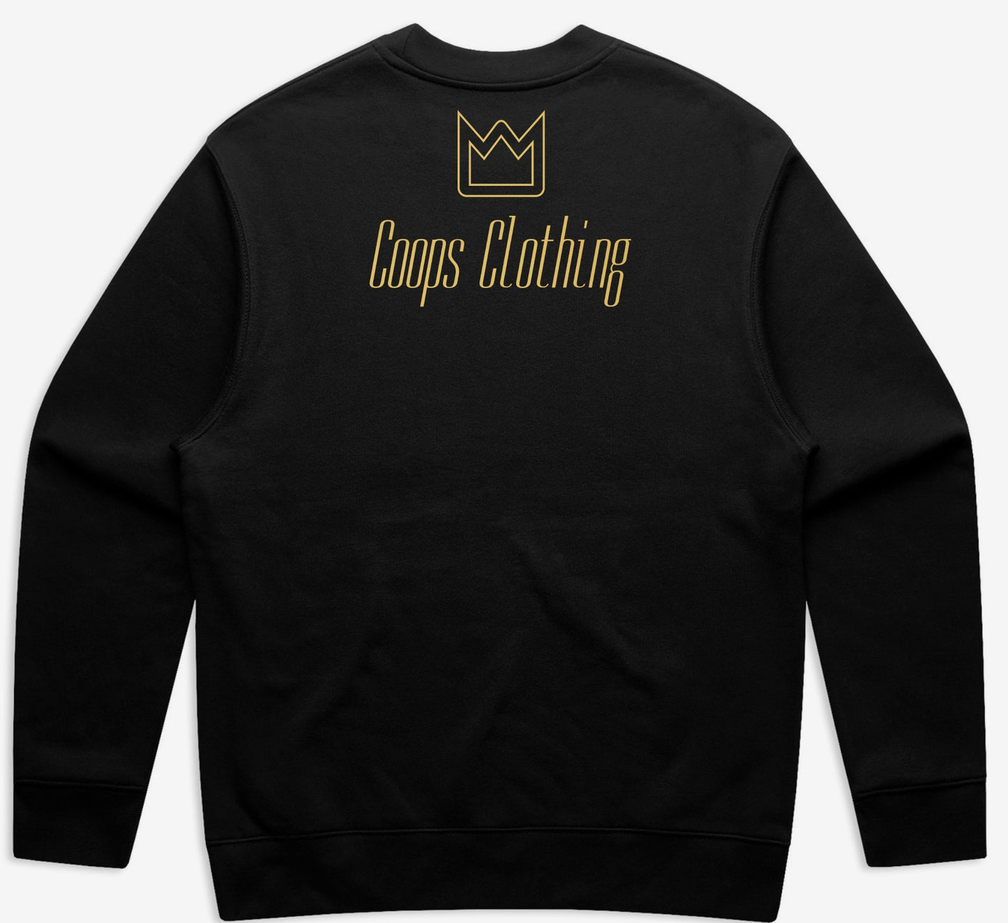 Mens Metallic Crew