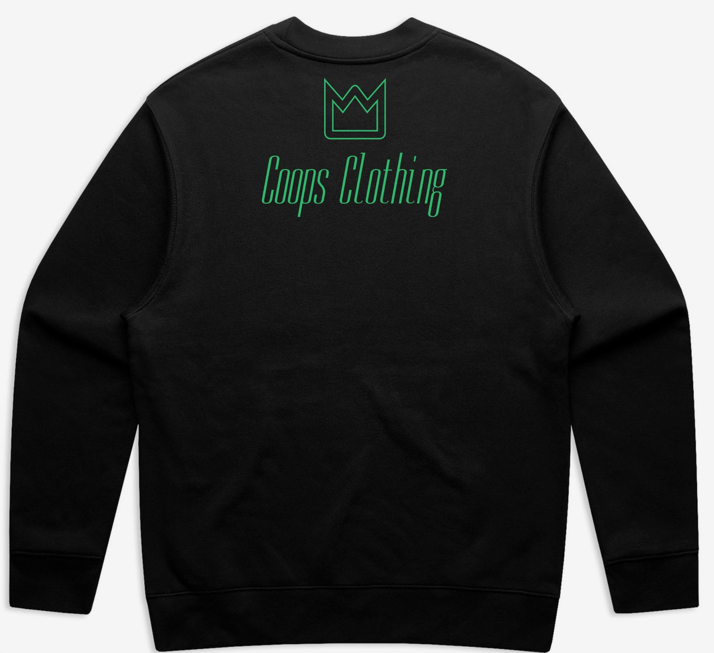 Mens Metallic Crew