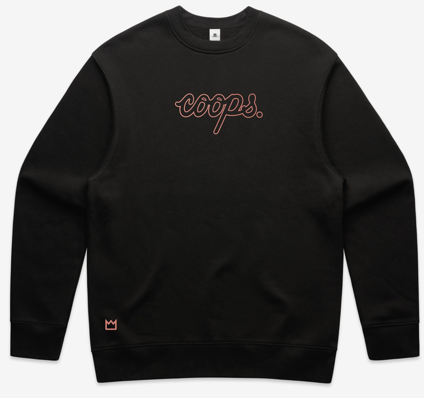 Mens Metallic Crew