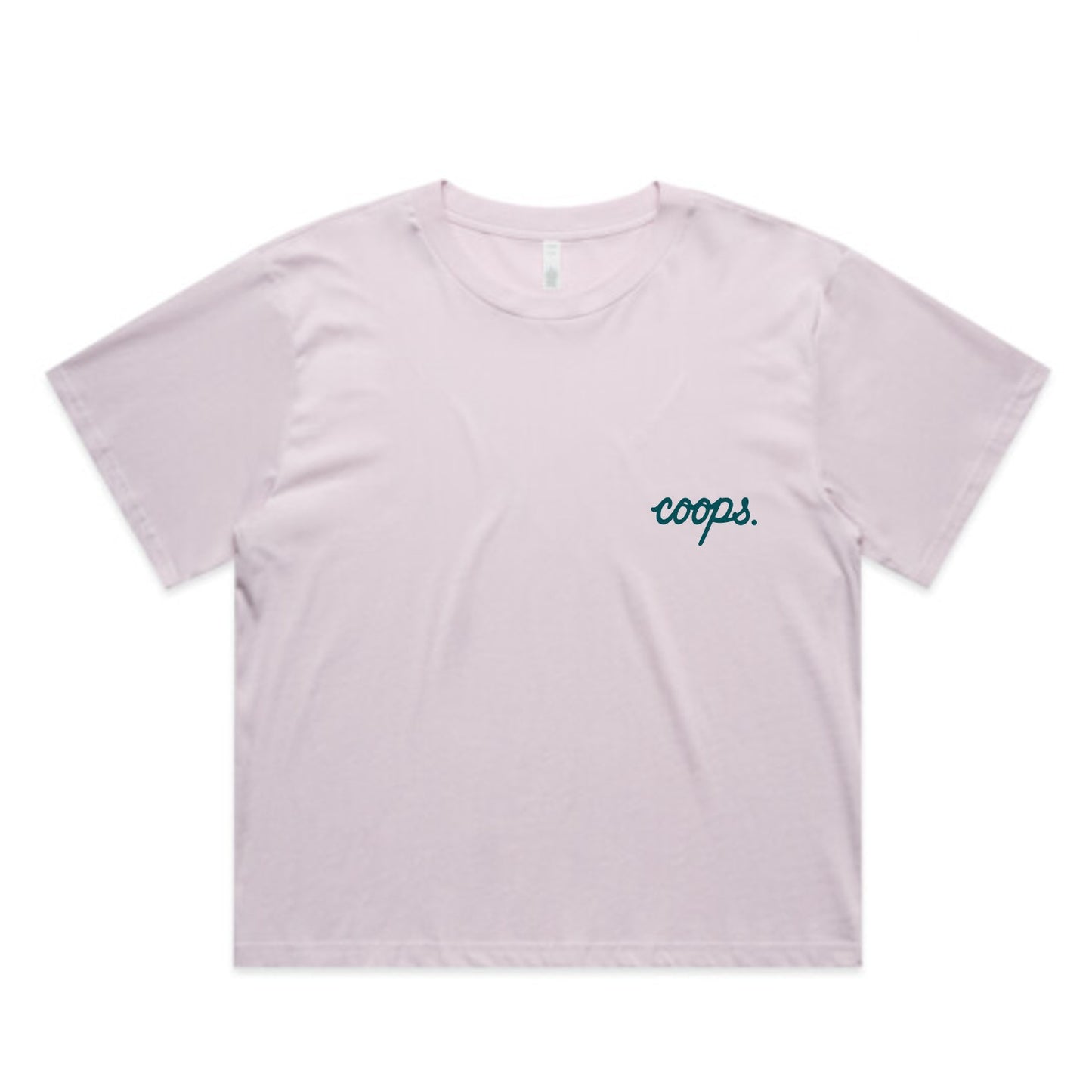 Womens Long Crop Tee