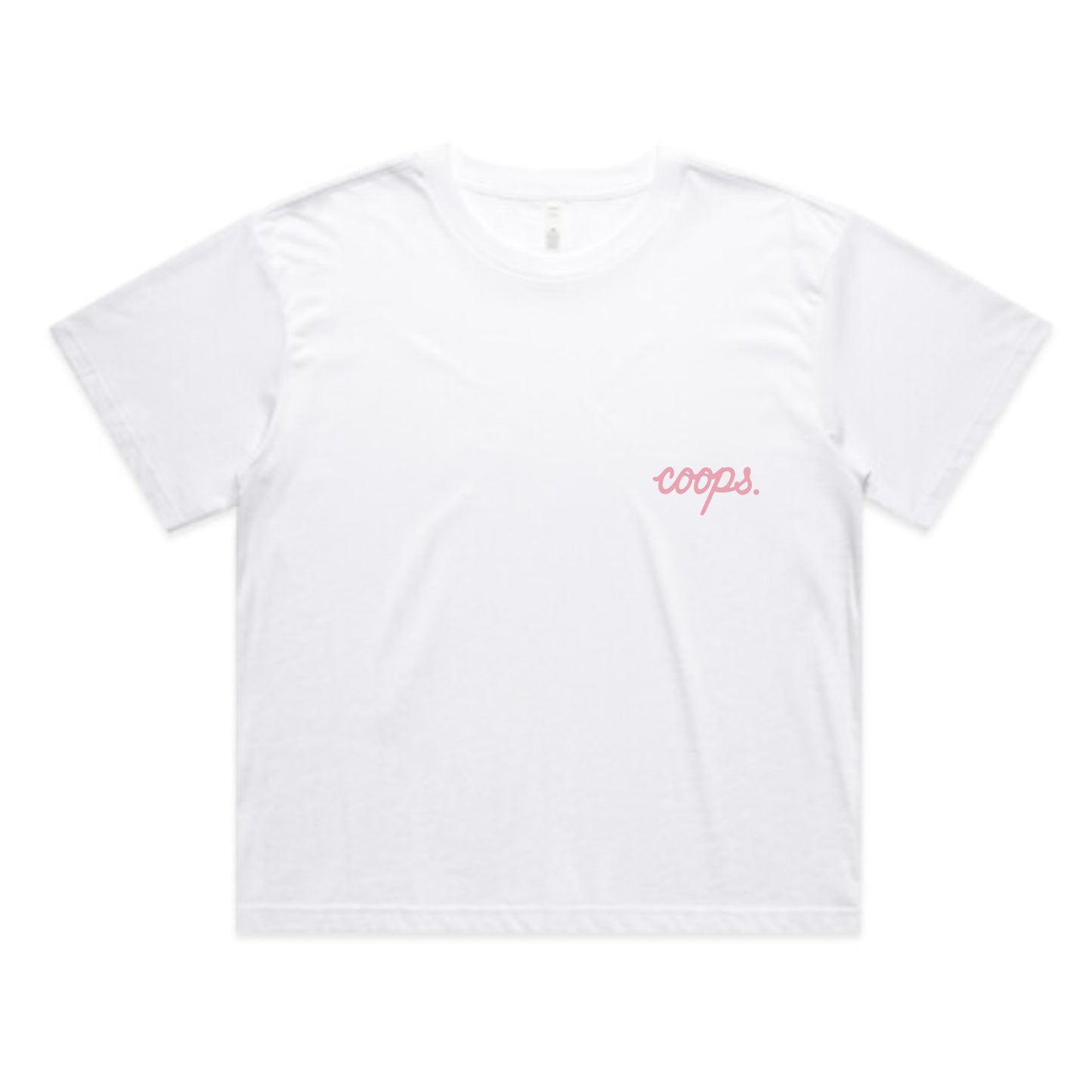 Womens Long Crop Tee