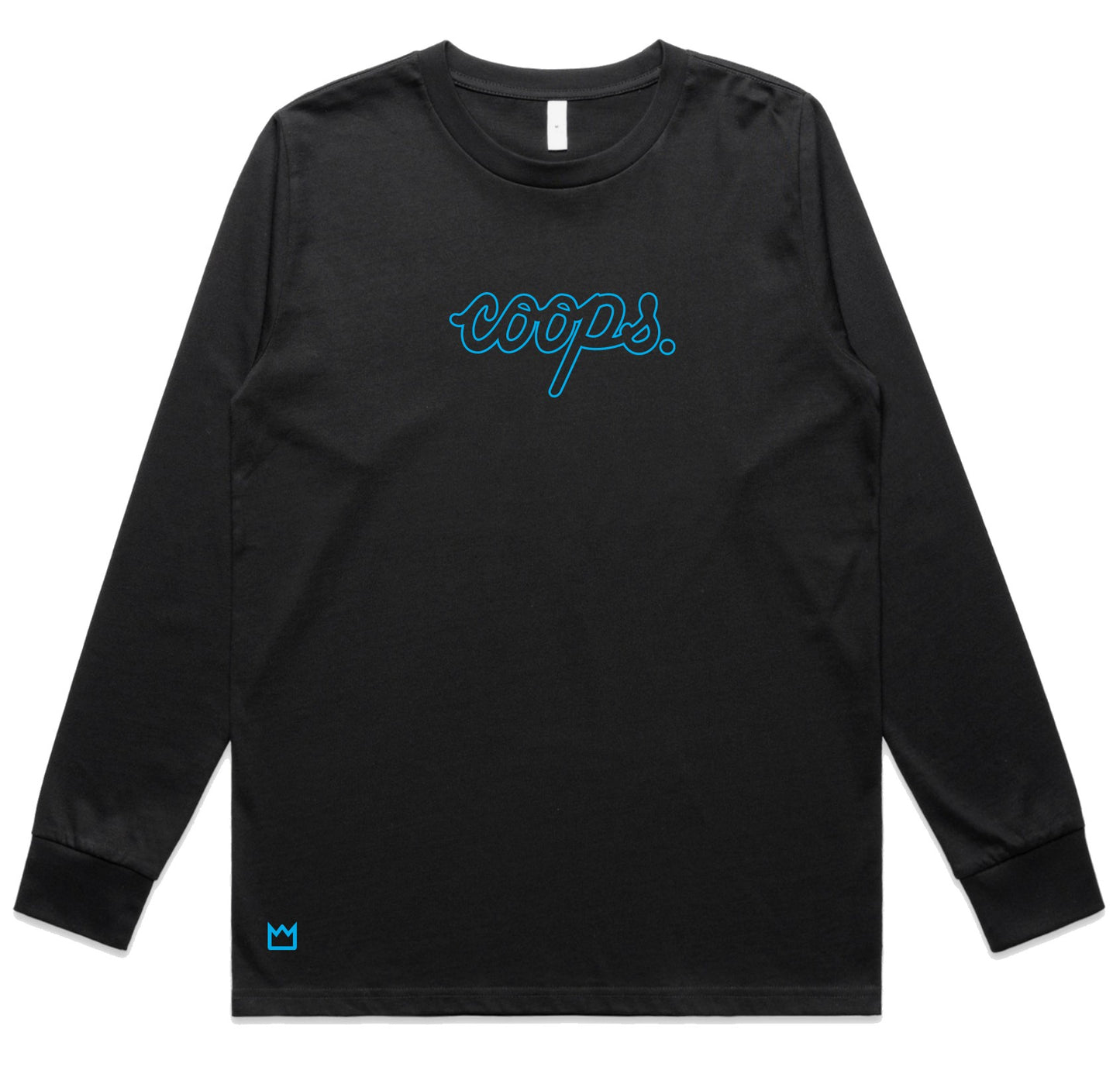 Womens Metallic Long Sleeve Tee