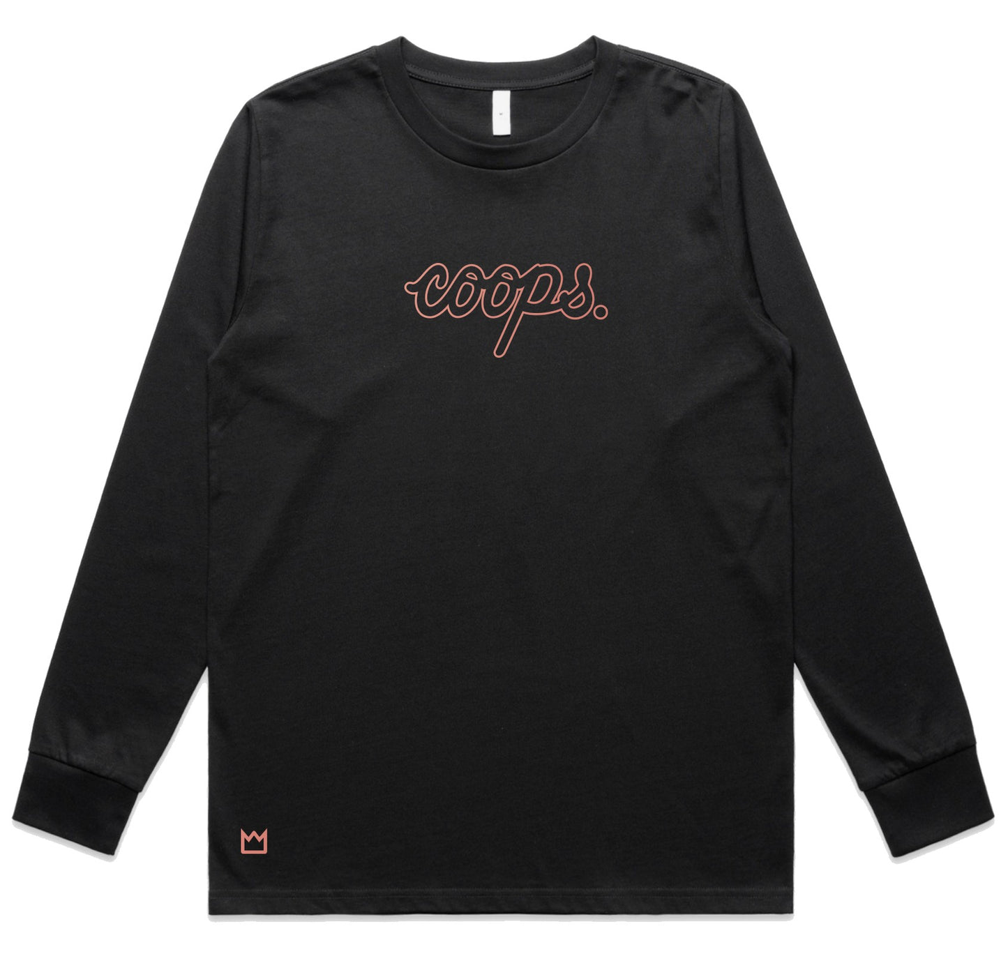 Womens Metallic Long Sleeve Tee