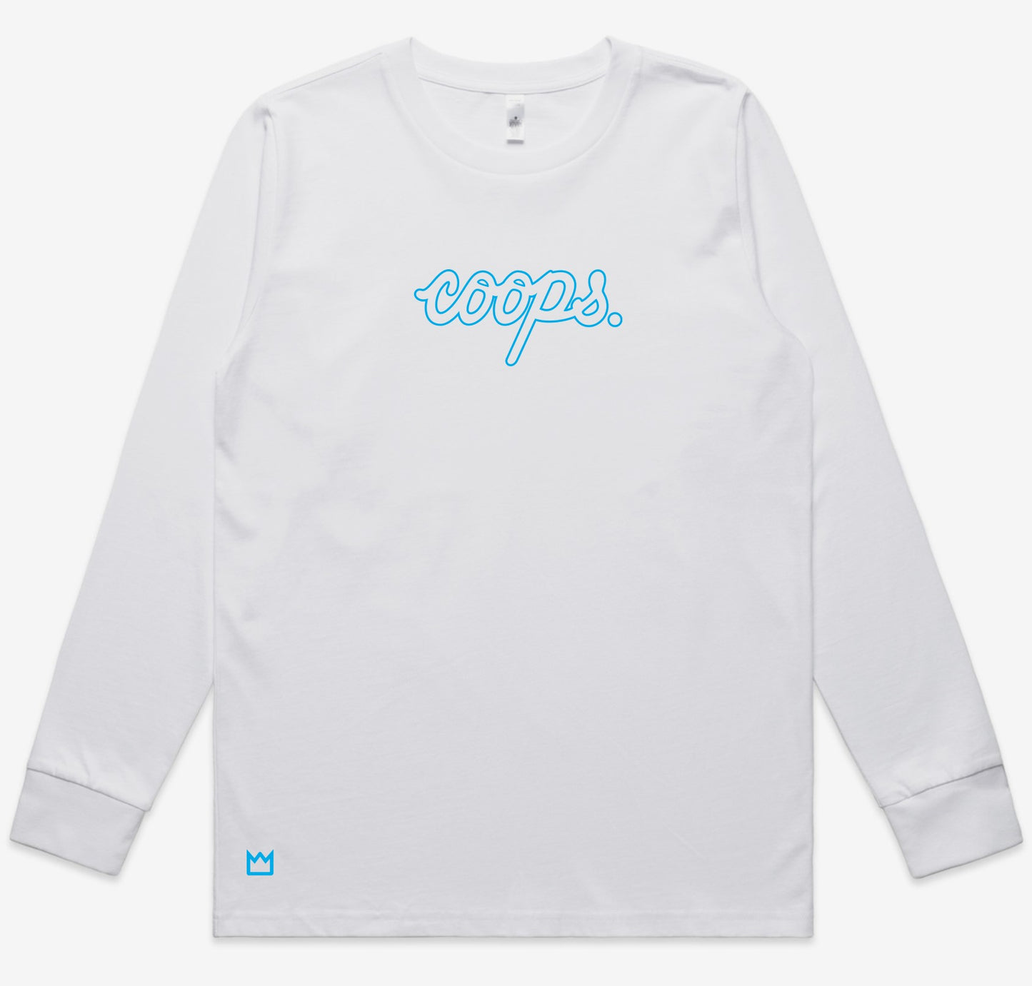 Womens Metallic Long Sleeve Tee