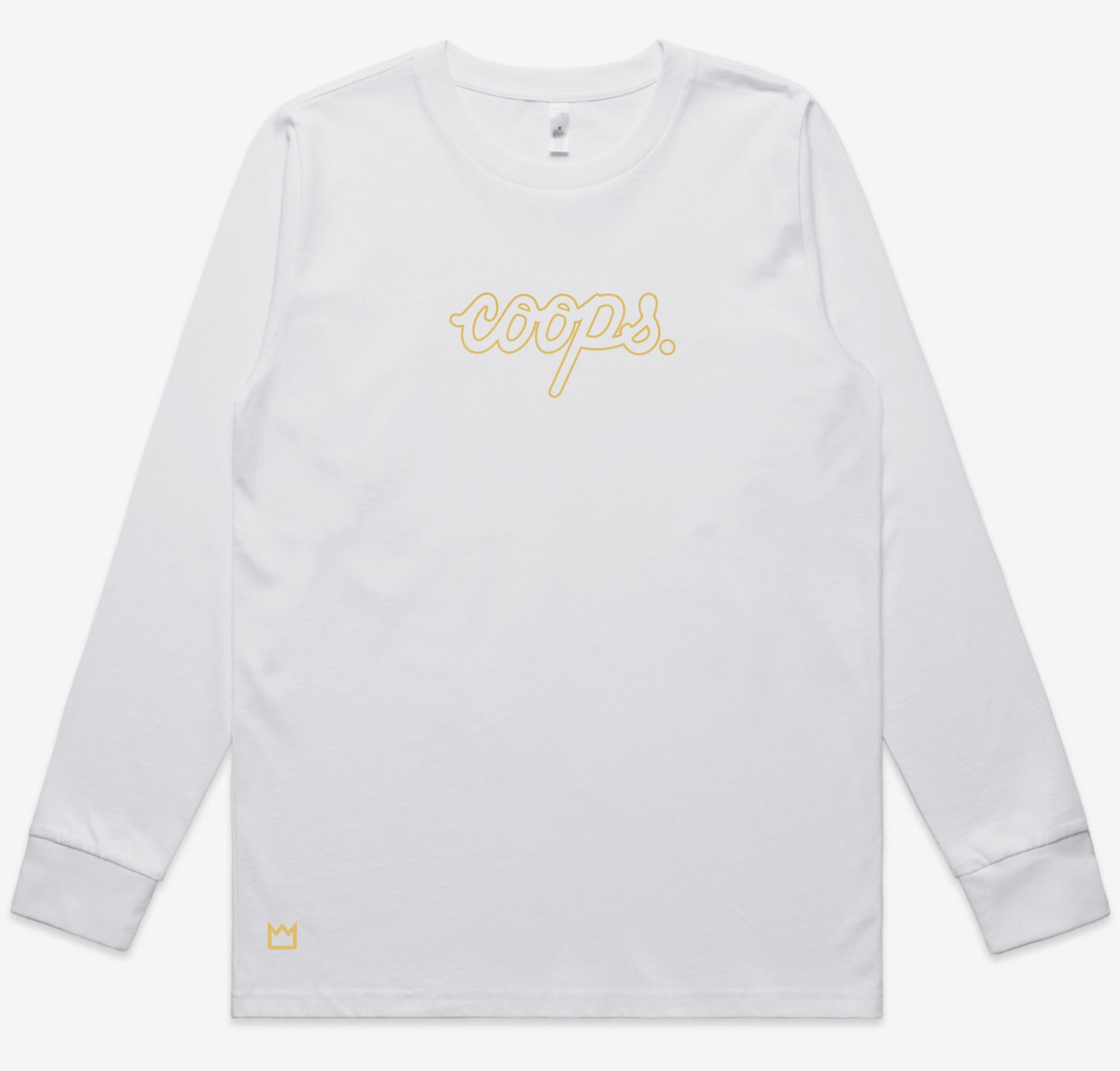 Womens Metallic Long Sleeve Tee