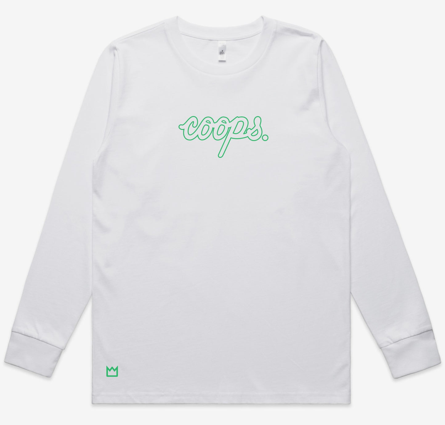 Womens Metallic Long Sleeve Tee