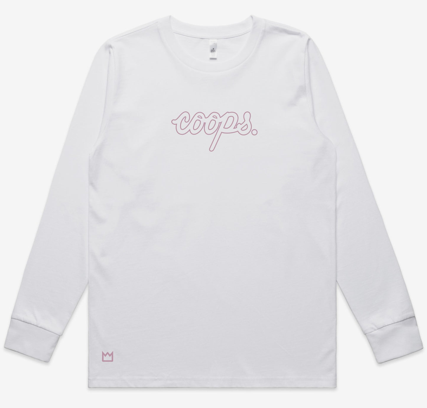 Womens Metallic Long Sleeve Tee