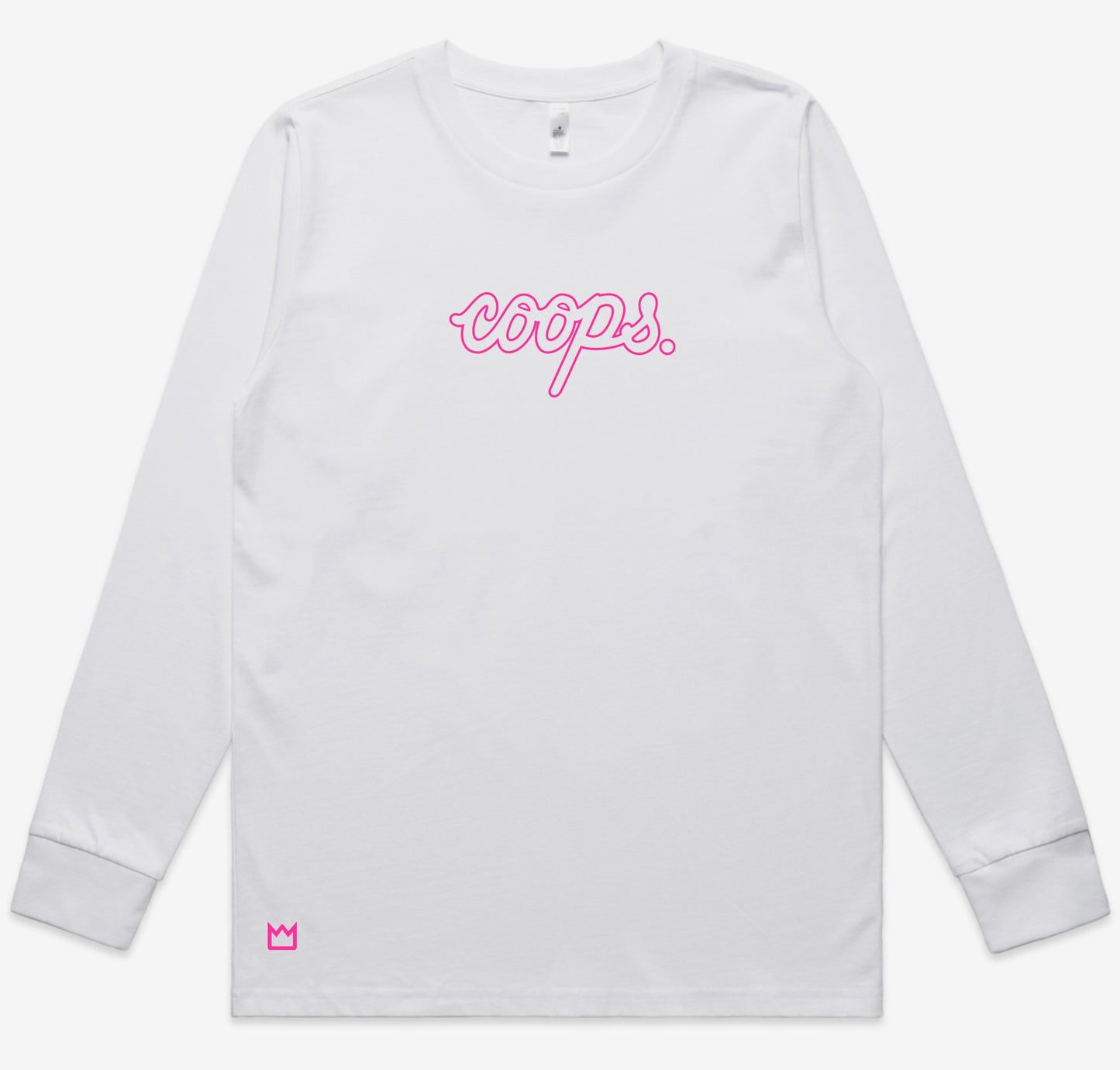 Womens Metallic Long Sleeve Tee