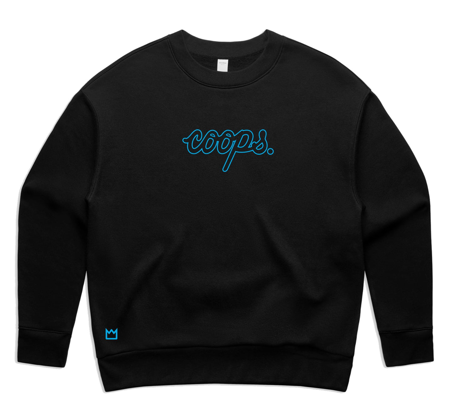 Womens Metallic Crew