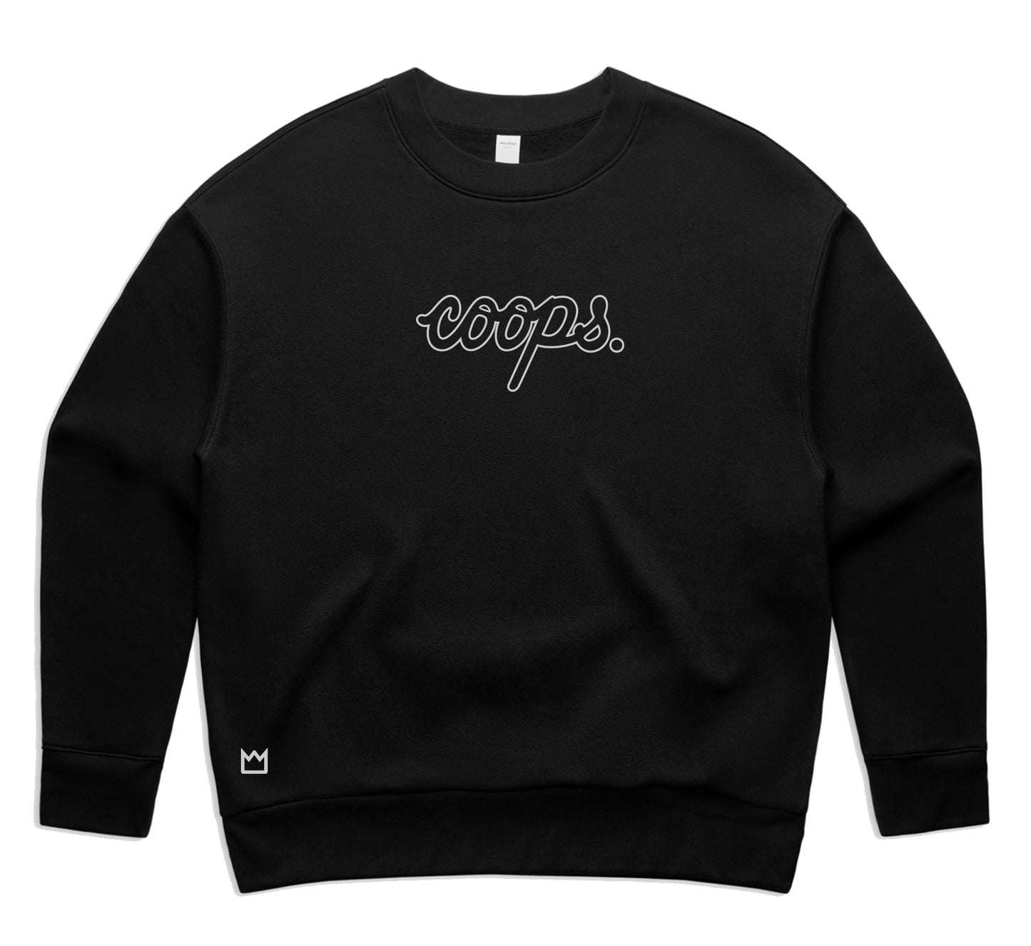 Womens Metallic Crew