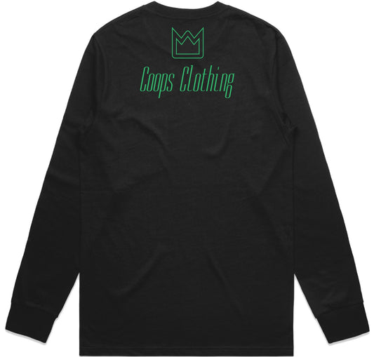 Mens Metallic Long Sleeve