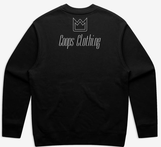 Mens Metallic Crew