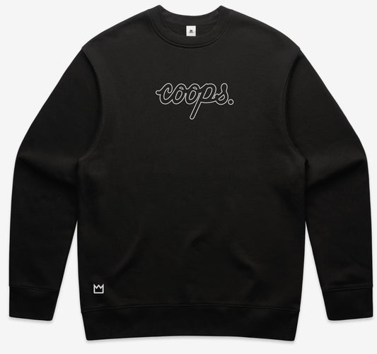 Mens Metallic Crew