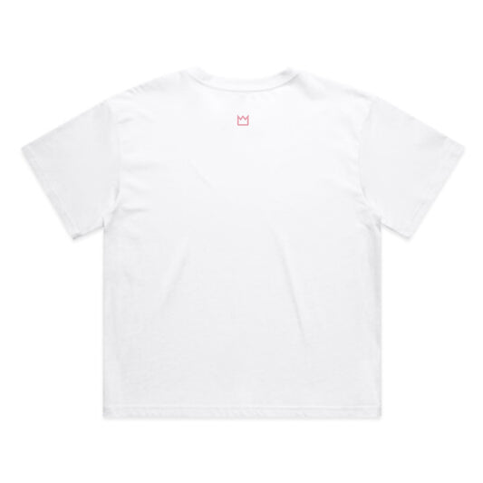 Womens Long Crop Tee