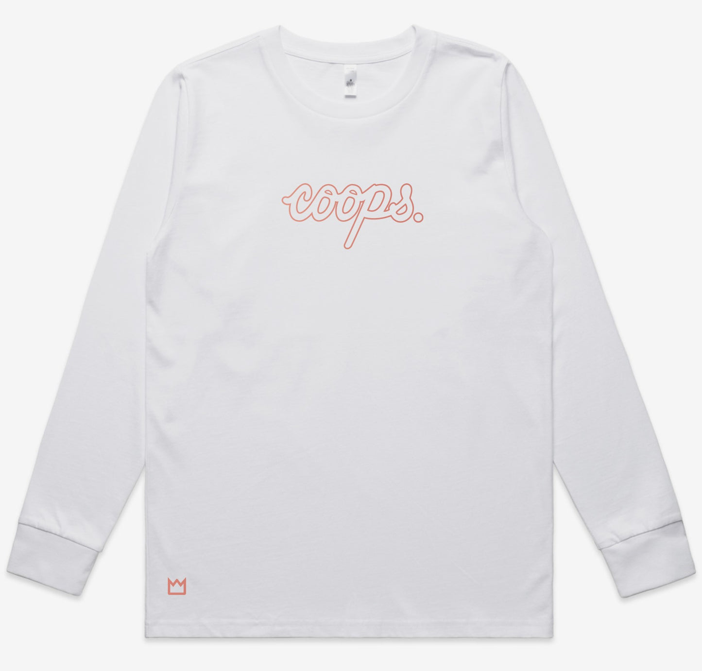 Womens Metallic Long Sleeve Tee