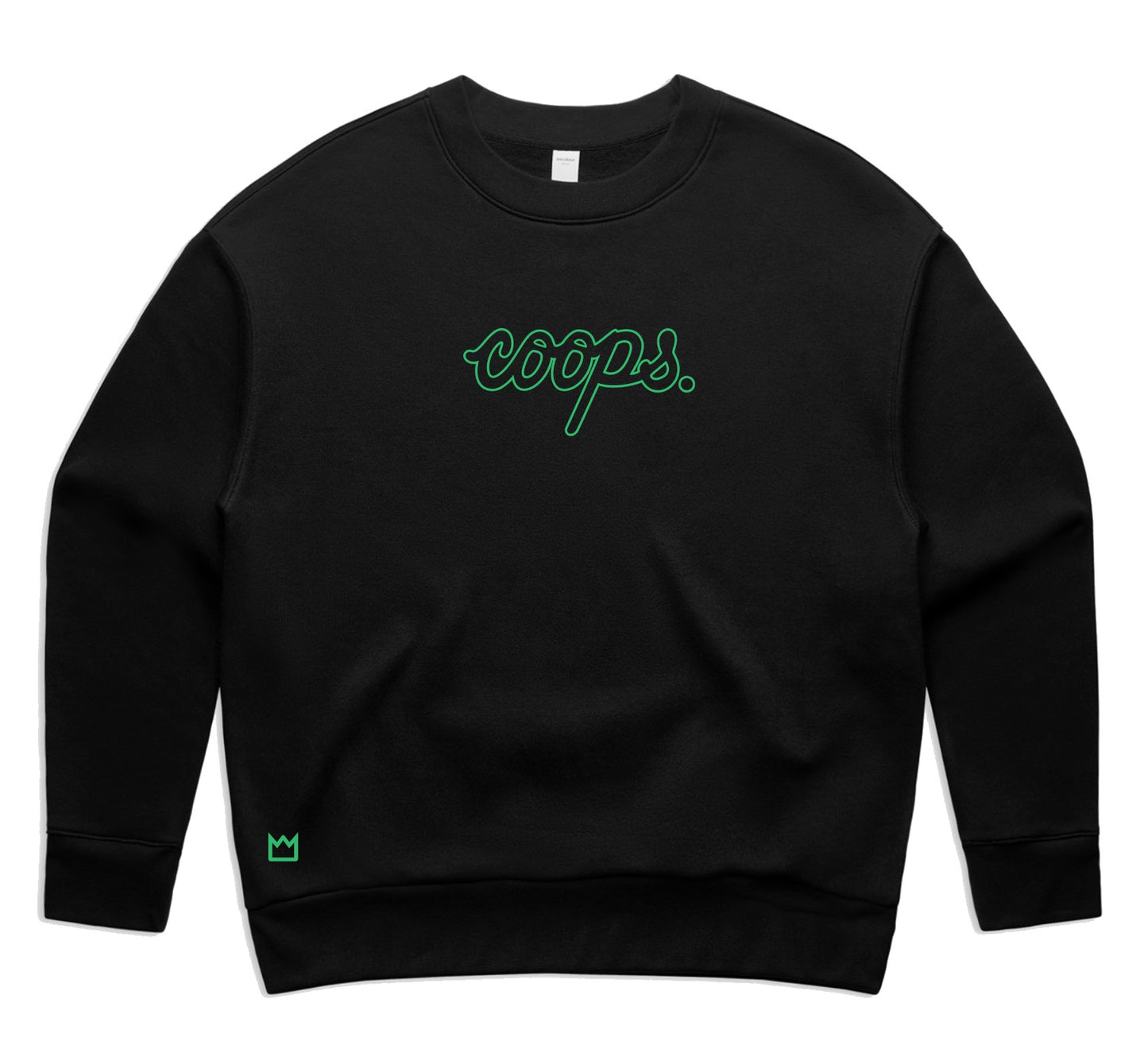 Womens Metallic Crew