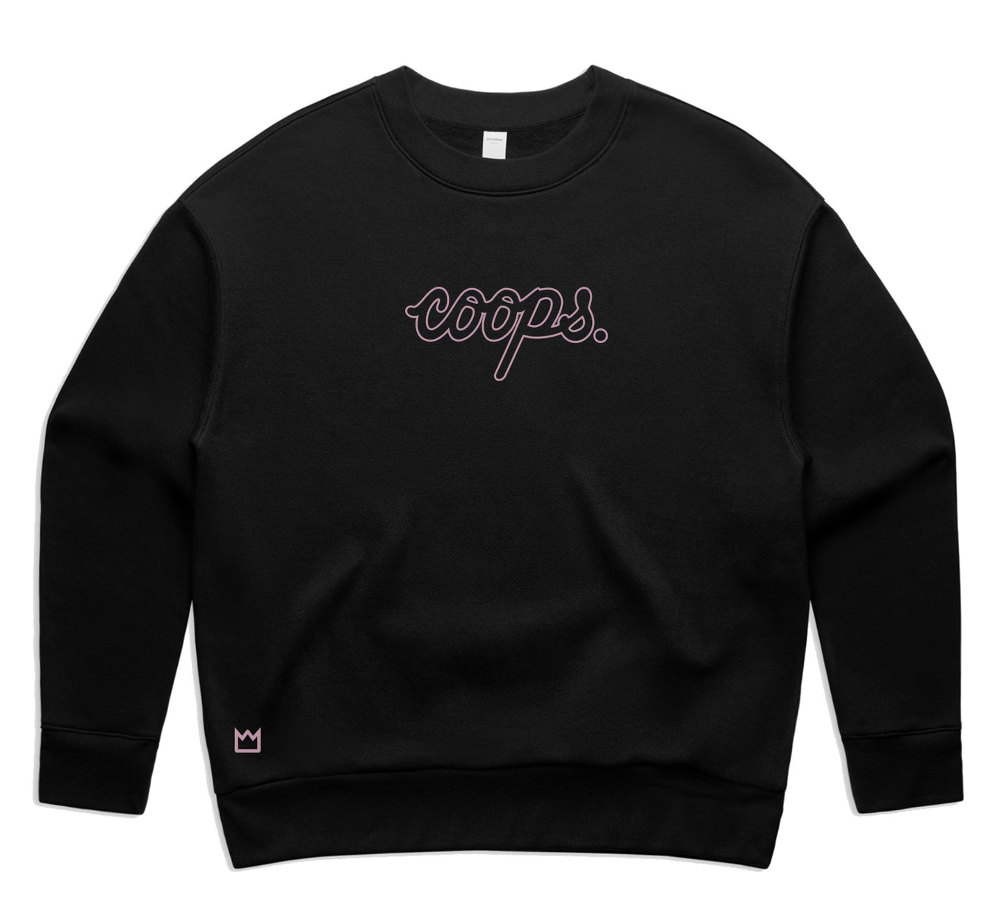 Womens Metallic Crew