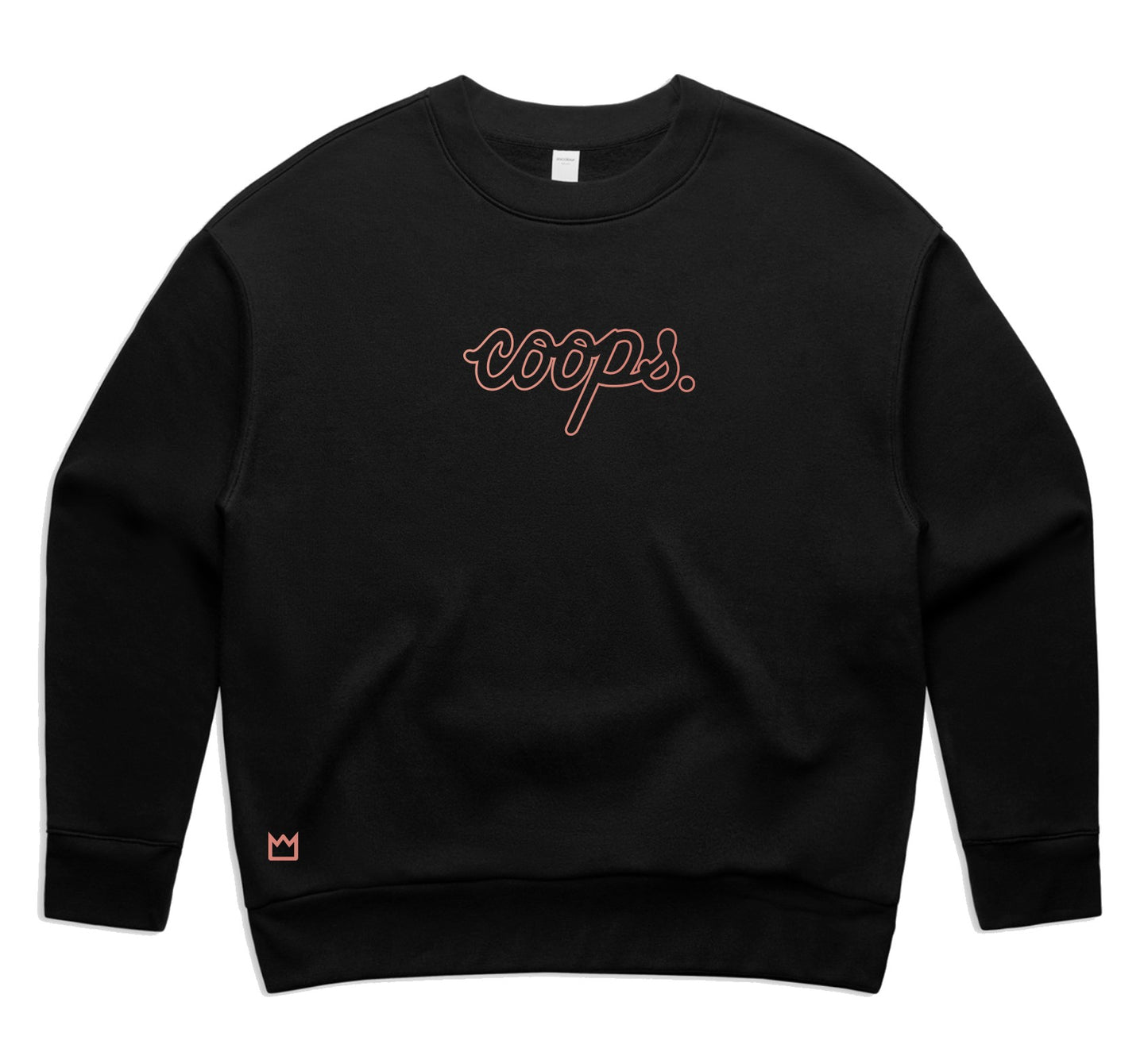 Womens Metallic Crew